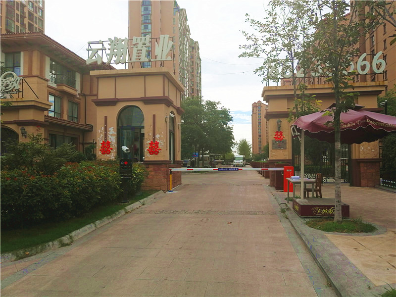 胶州市卡纳源筑小区车牌识别系统